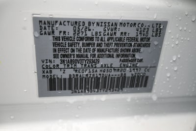 2026 Nissan SENTRA SR