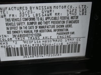 2026 Nissan SENTRA SR