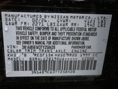 2026 Nissan SENTRA SL