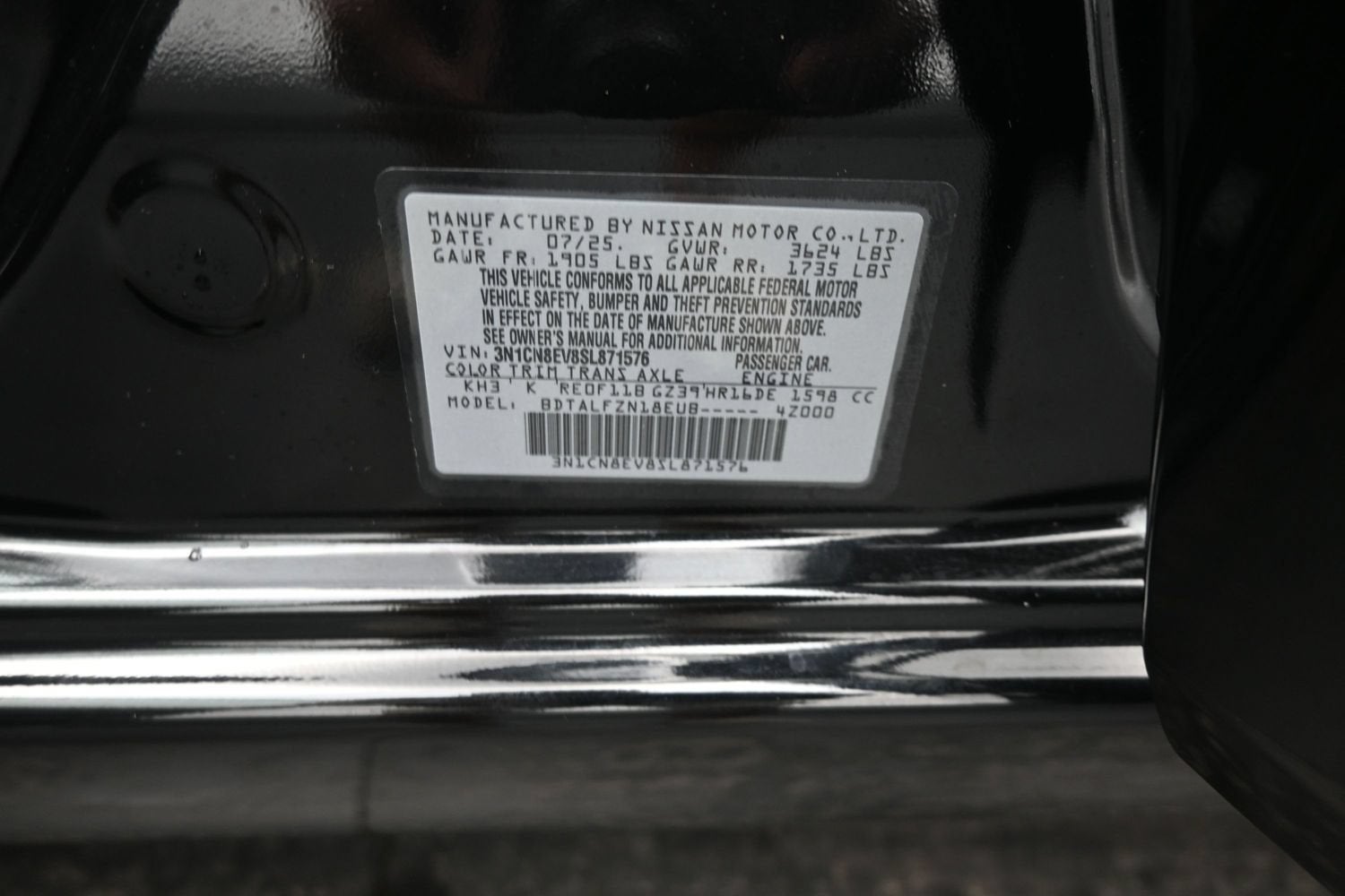 2025 Nissan Versa SV