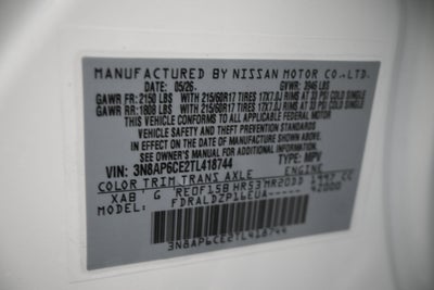 2026 Nissan KICKS SV