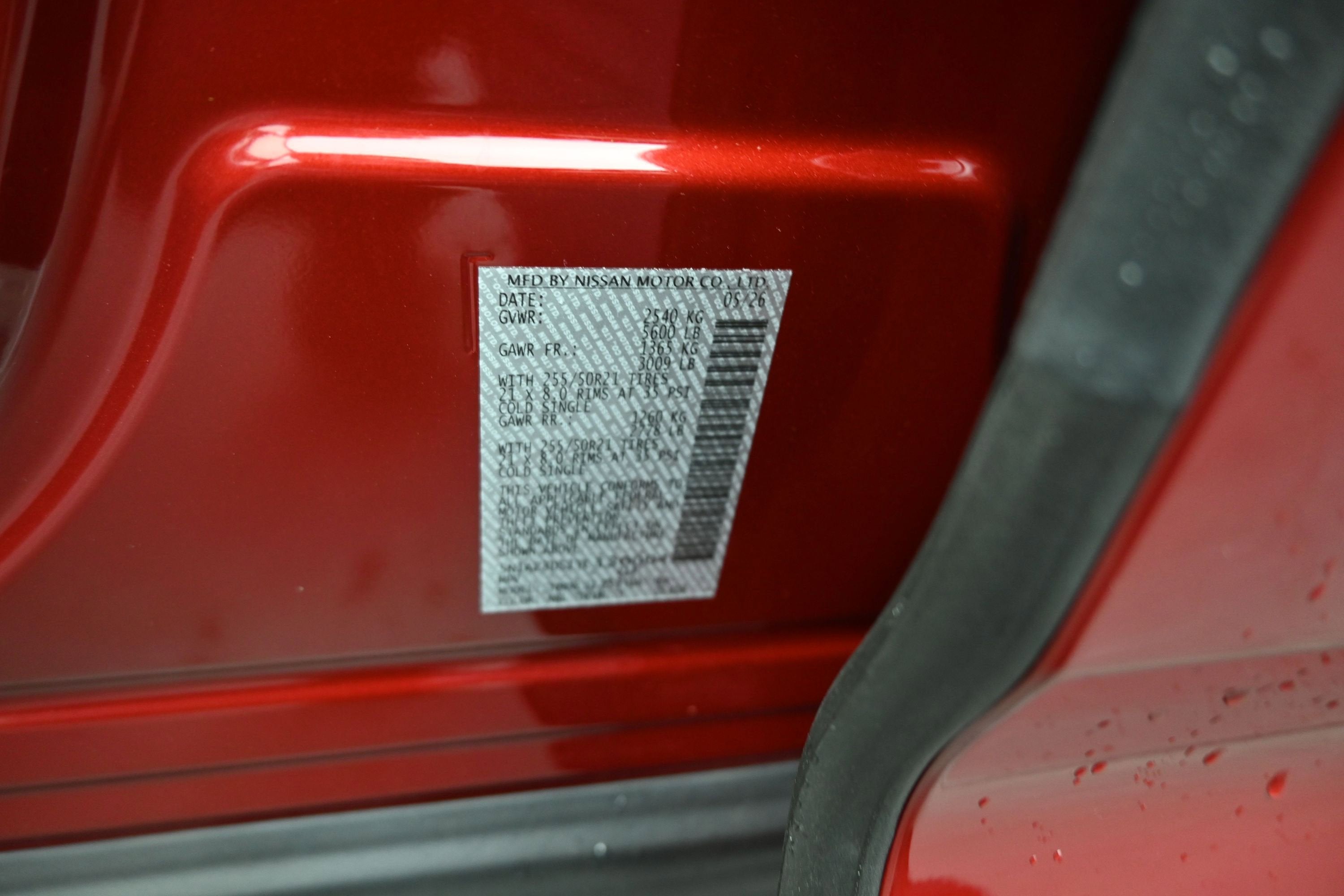 2026 Nissan MURANO Platinum