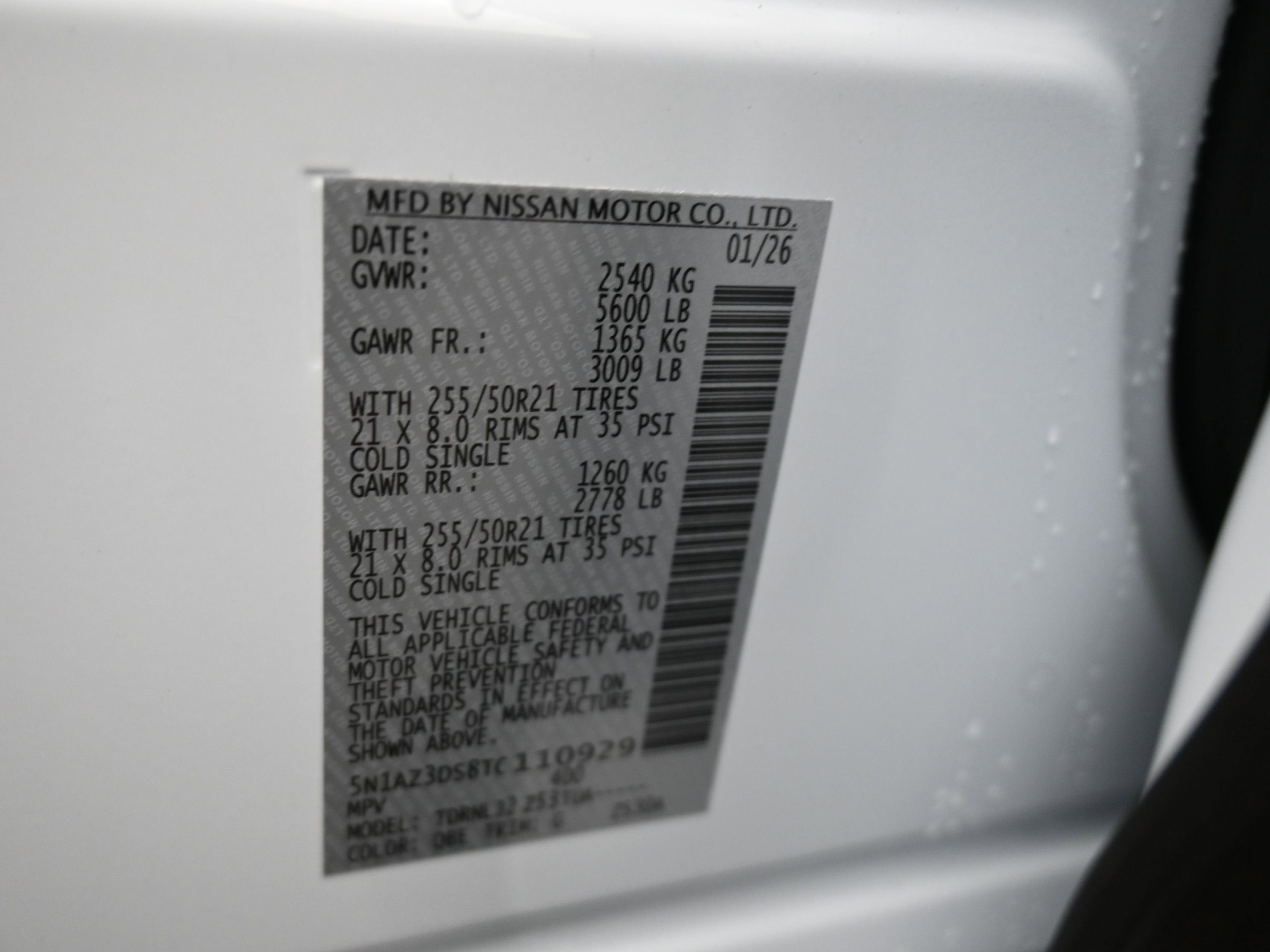 2026 Nissan MURANO Platinum