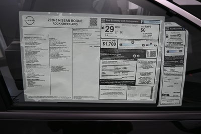 2026 Nissan ROGUE Rock Creek