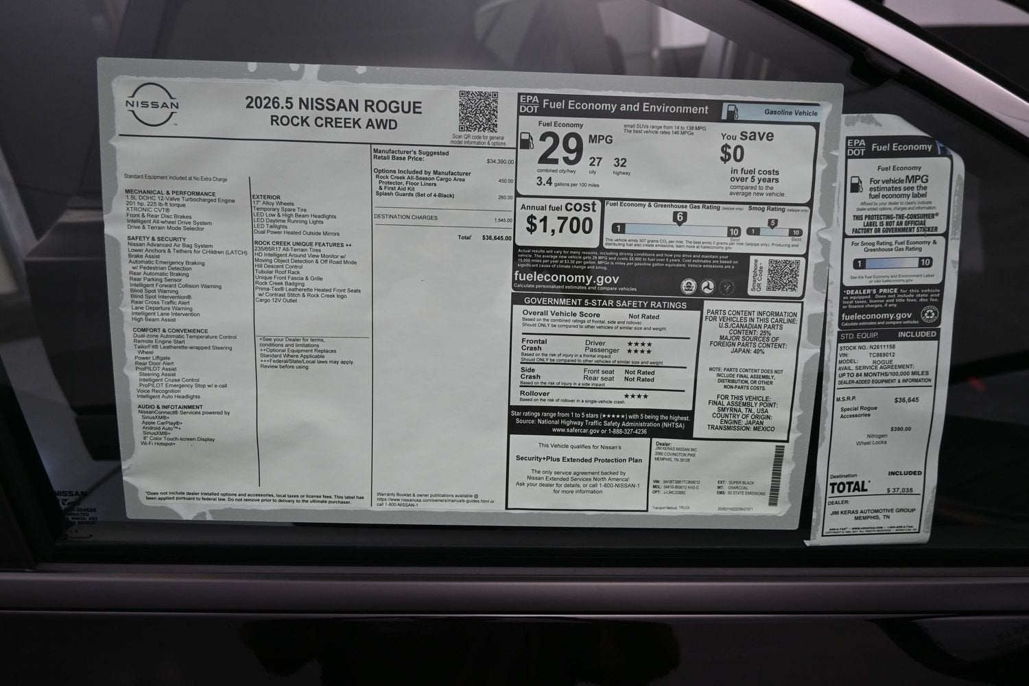 2026 Nissan ROGUE Rock Creek