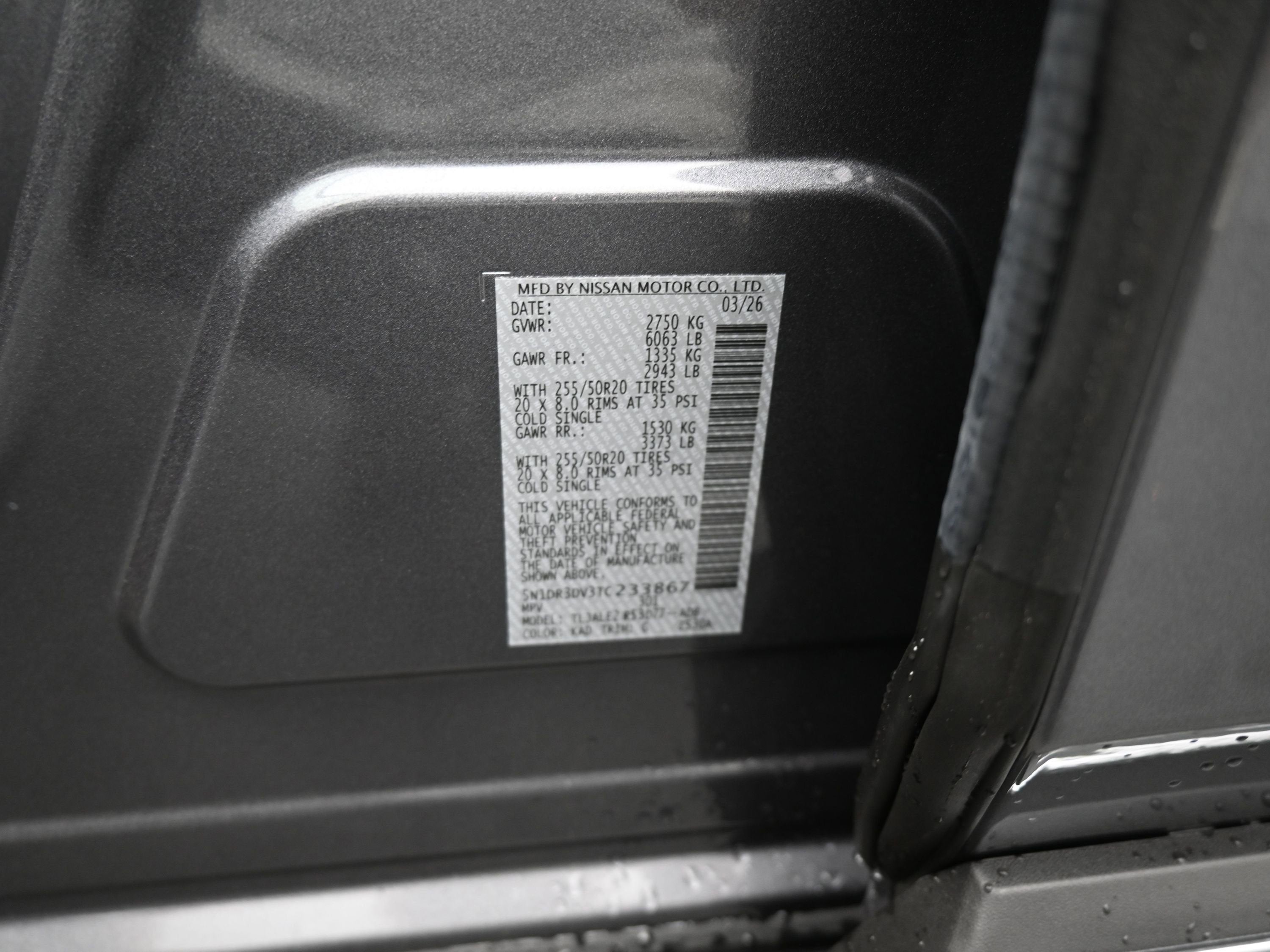 2026 Nissan PATHFINDER Platinum