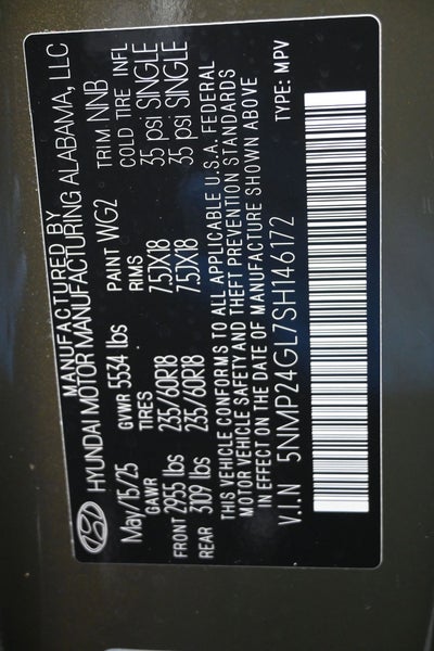 2025 Hyundai Santa Fe SEL