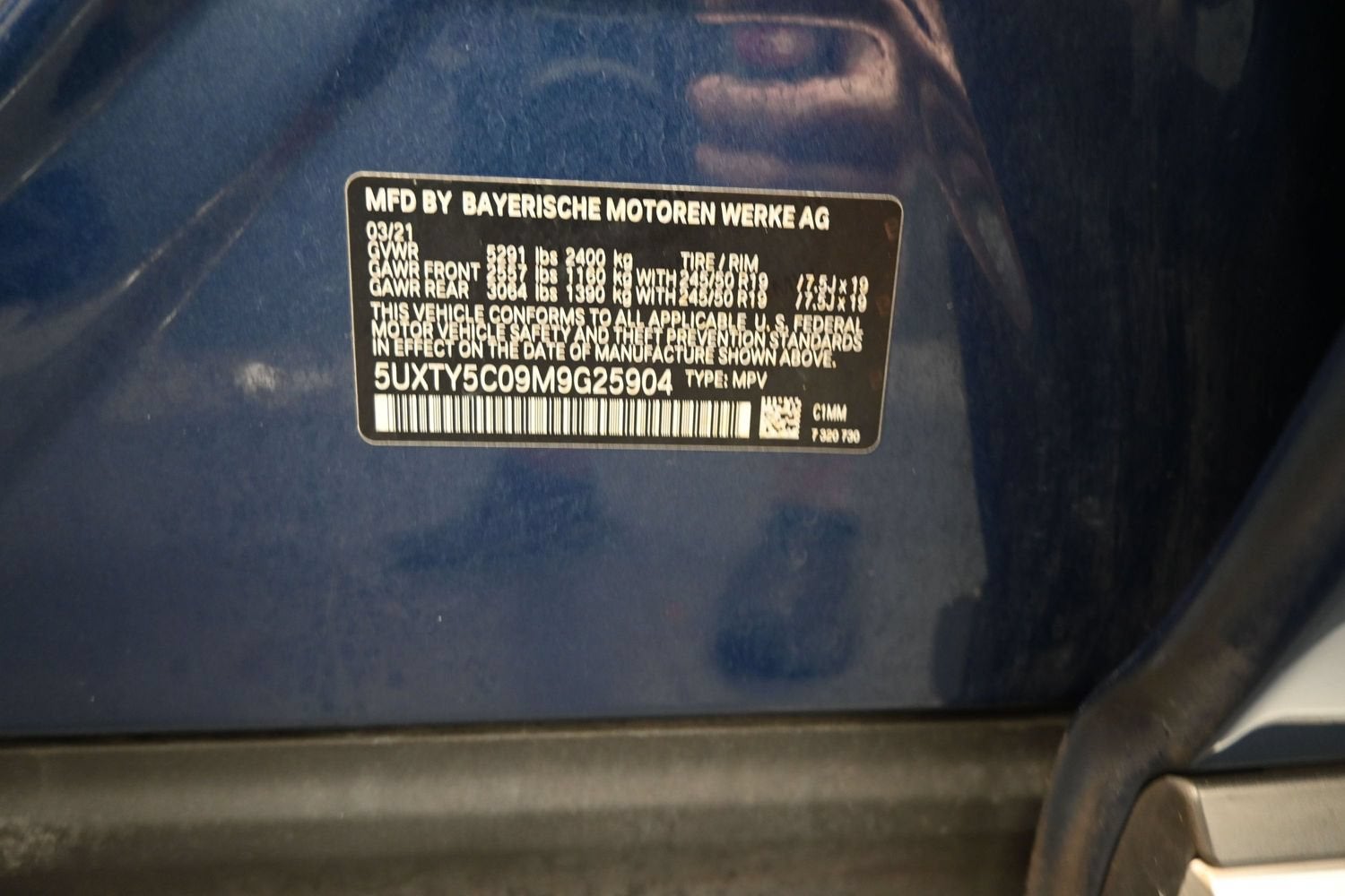2021 BMW X3 xDrive30i