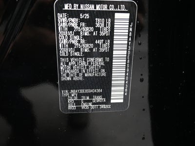 2025 Nissan ARMADA PRO-4X