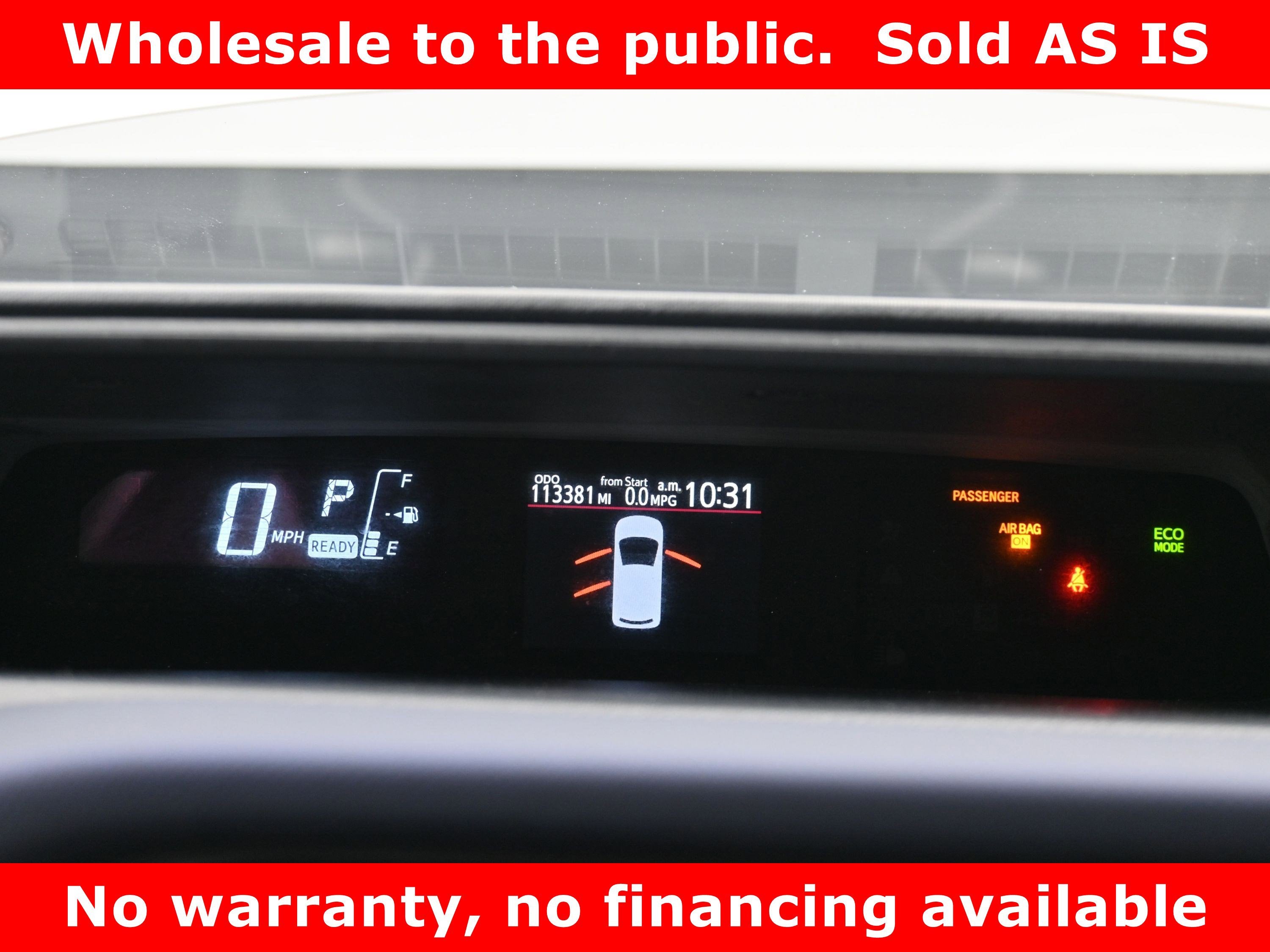 2017 Toyota Prius c Two