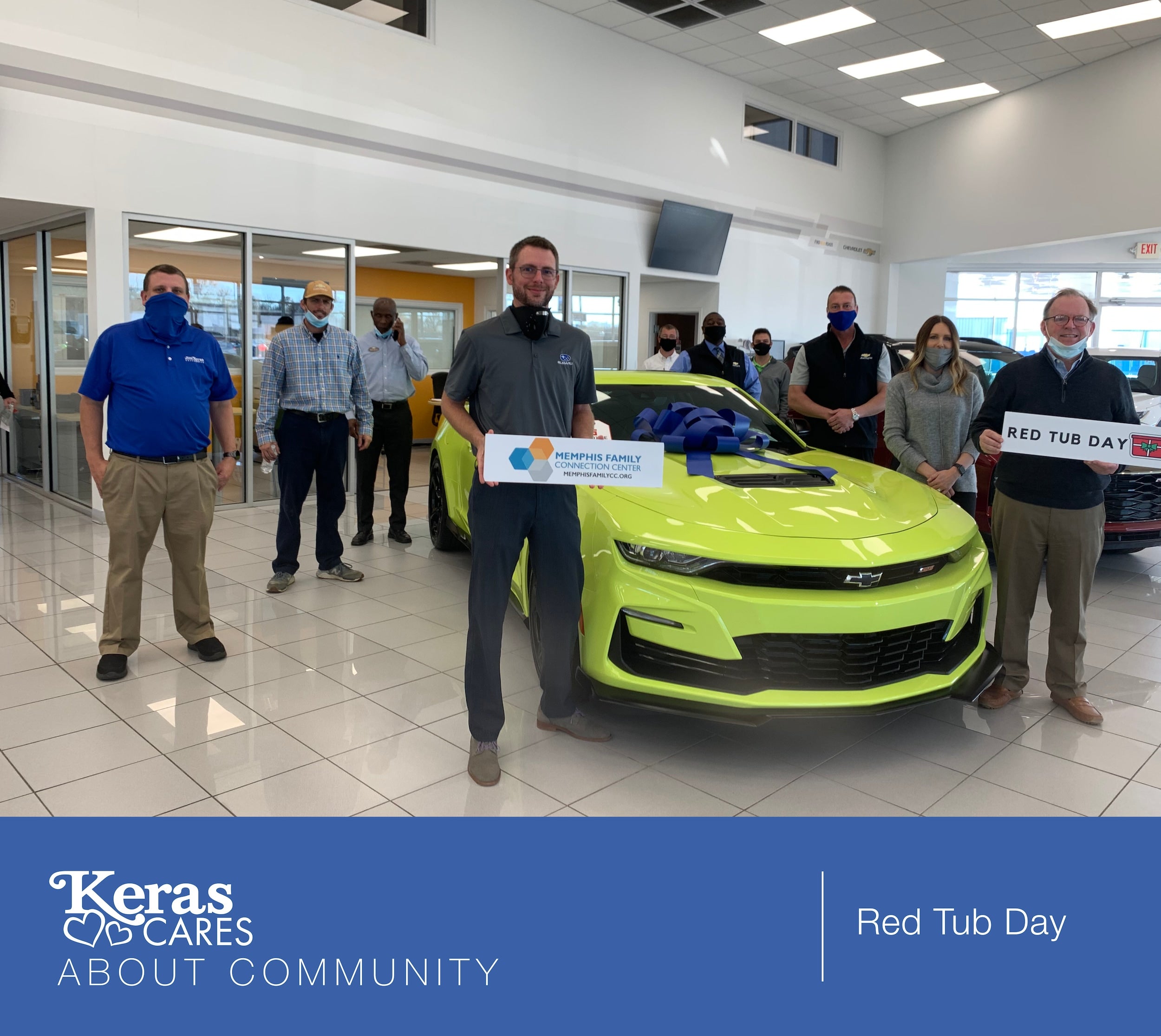 keracares team members and customers