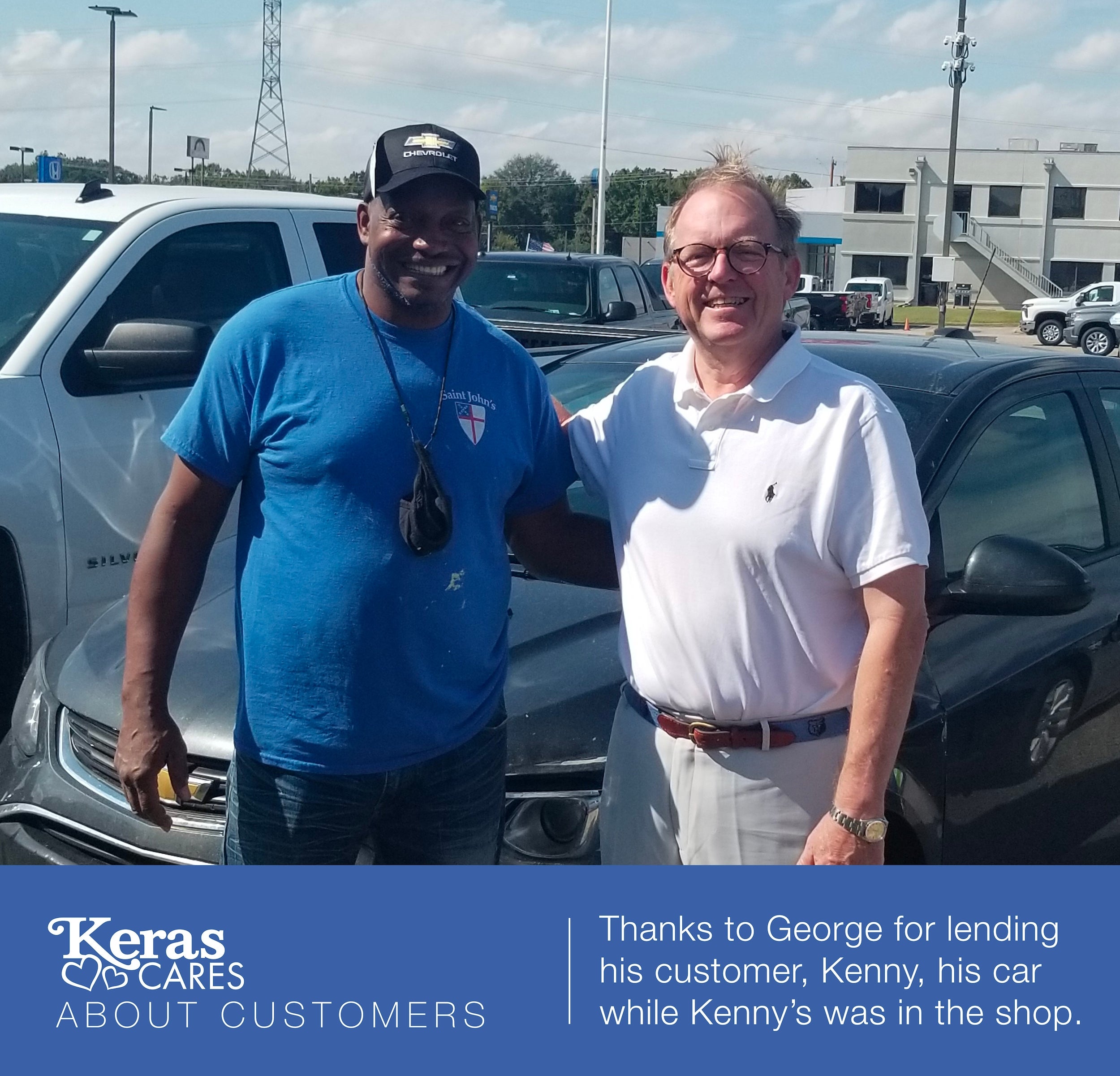 keracares team members and customers