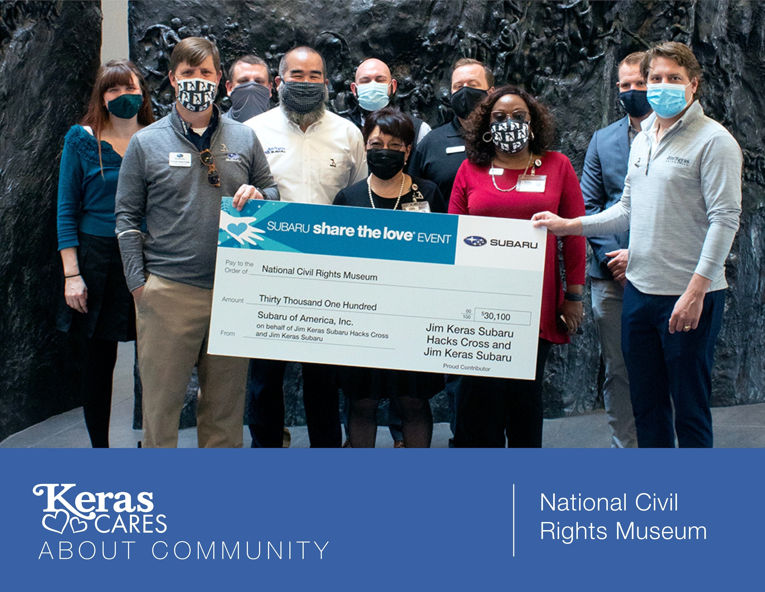 keracares team members and customers